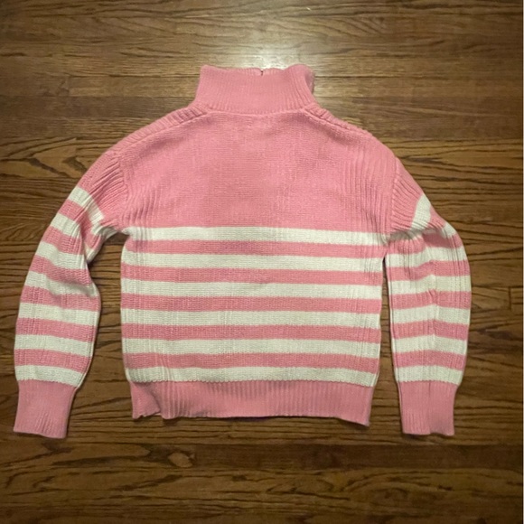 LINE Quarter zip cotton sweater Size Small - Picture 3 of 4